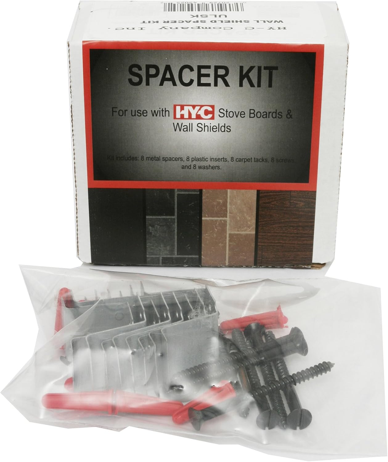 HY-C Stove Board Wall Spacer Kit