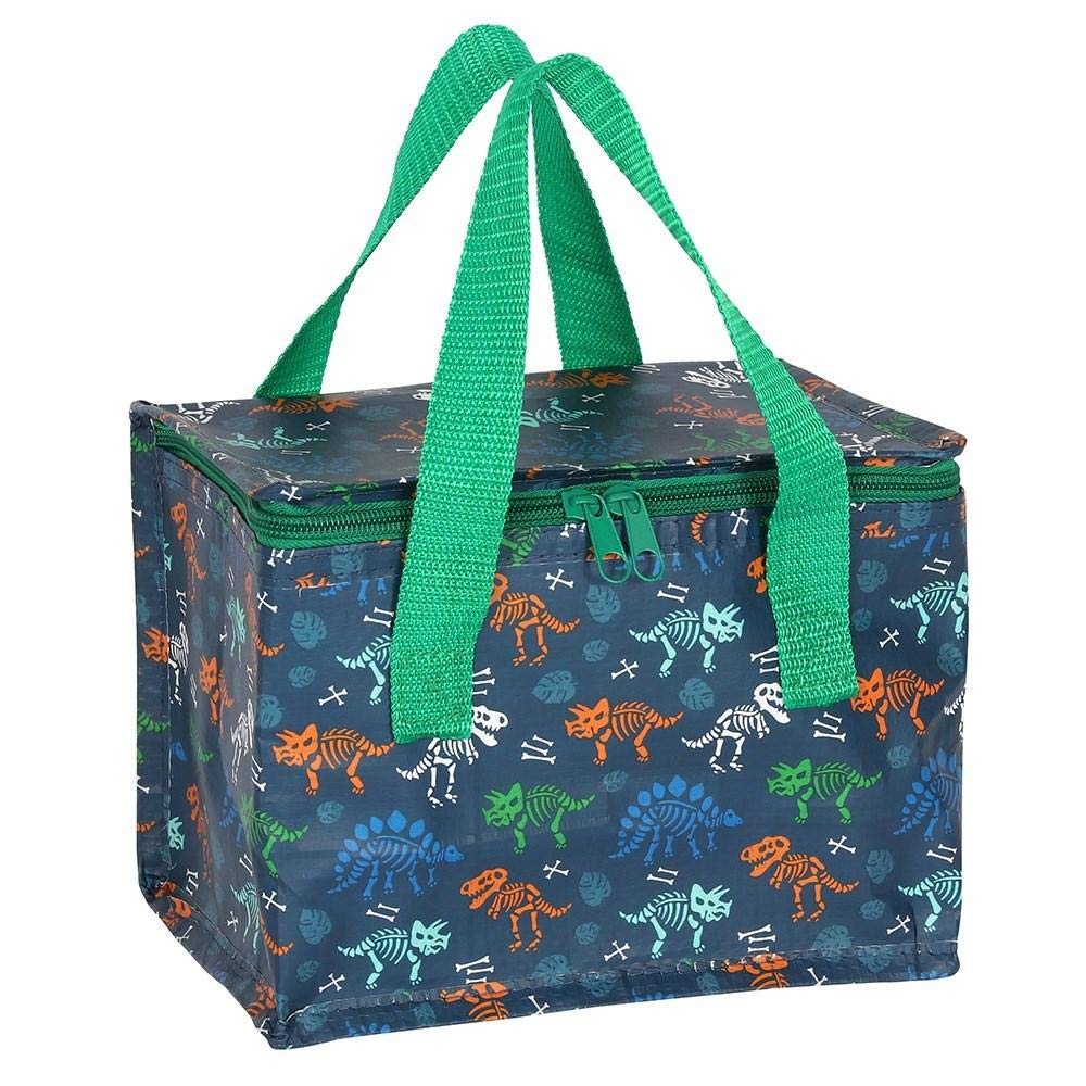 Something Different DI_07630 Lunch Bag | Dinosaur | Green | H5cm x W21cm x D13cm | Pack of 1