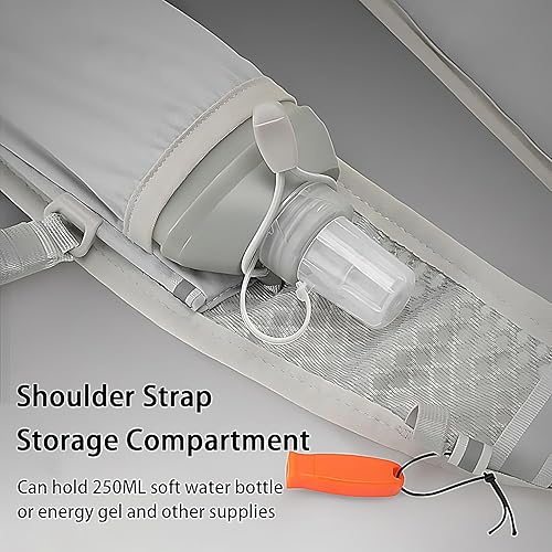Miniatura 6 de Mochila de hidratación ligera para correr para hombres y mujeres, mochila de bicicleta transpirable de 6L para ciclismo