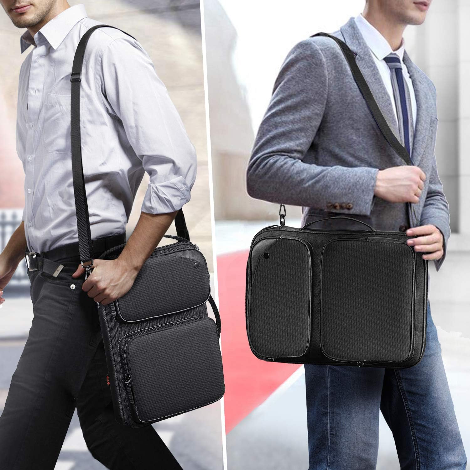 Weekly Top Sale SITHON Tablet Laptop Shoulder Bag for MacBook Pro 14-inch 2021, 13.3 MacBook Air/Pro M1, 12.9 iPad Pro, 12.3” Surface Pro, Water Repellent Shockproof Tablet Sleeve Case Carrying Handbag, Black Buy 1 get 1 🔥 SITHON Tablet Laptop Shoulder Bag for MacBook Pro 14-inch 2021, 13.3 MacBook Air/Pro M1, 12.9 iPad Pro, 12.3” Surface Pro, Water Repellent Shockproof Tablet Sleeve Case Carrying Handbag, Black