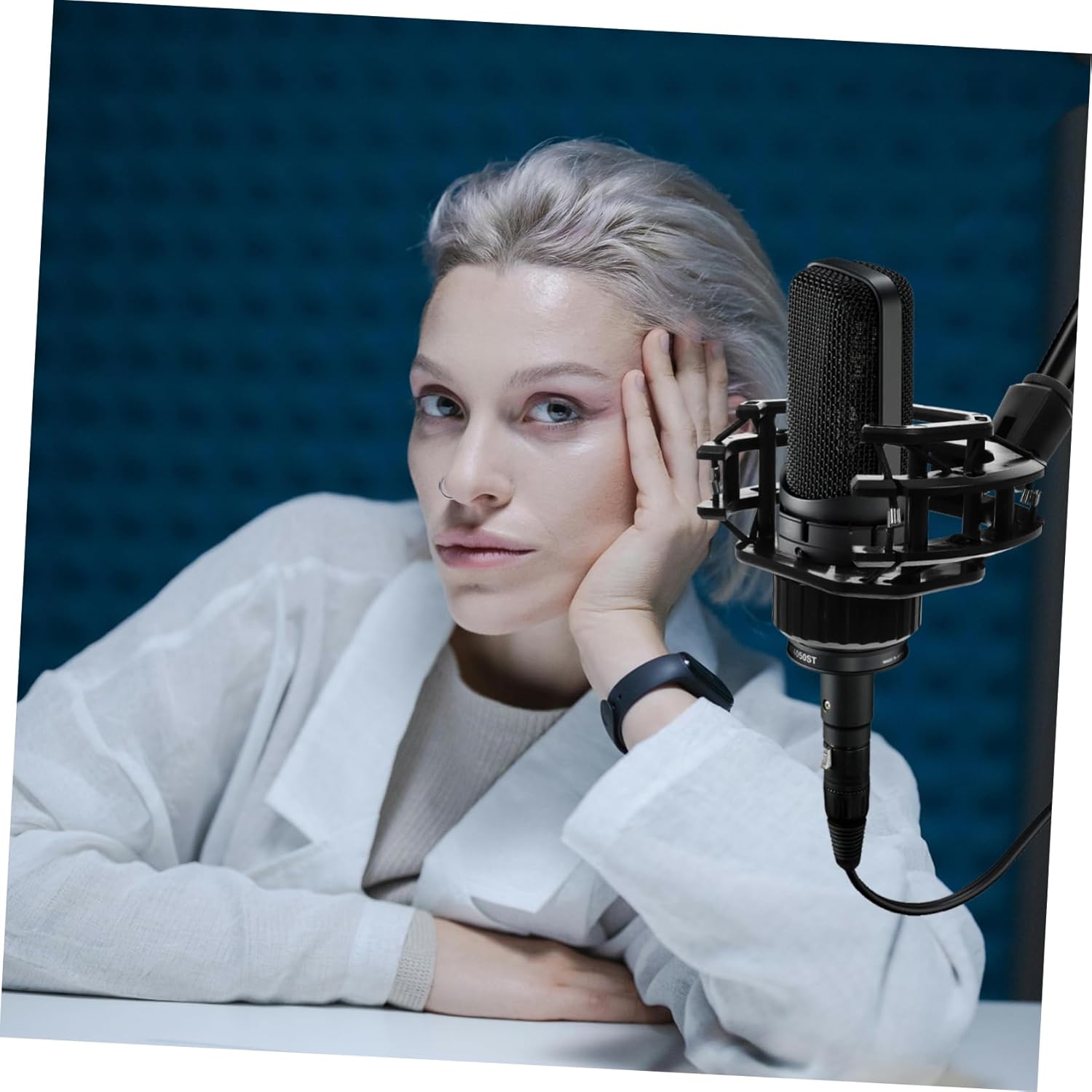 Generic 5pcs High Efficiency Shock Absorption Shock Mount Microphone Stand Vibration Reduction