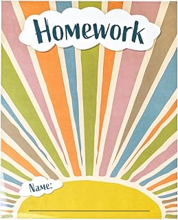 Really Good Stuff Boho Homework Folders - Set of 12