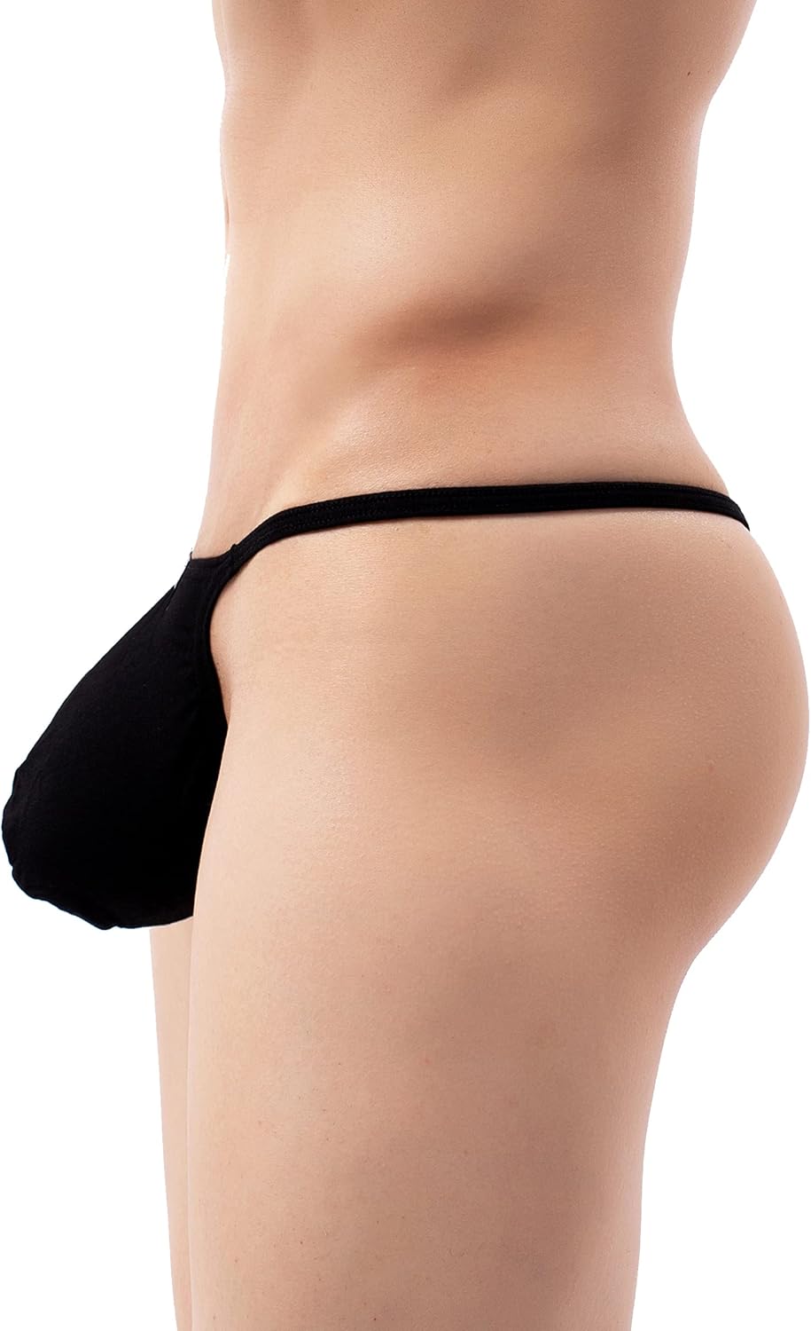 iKingsky Men's Modal Pouch G-string Underwear Sexy Low Rise Y-back Thong Bulge Under Panties for Men - Image 2