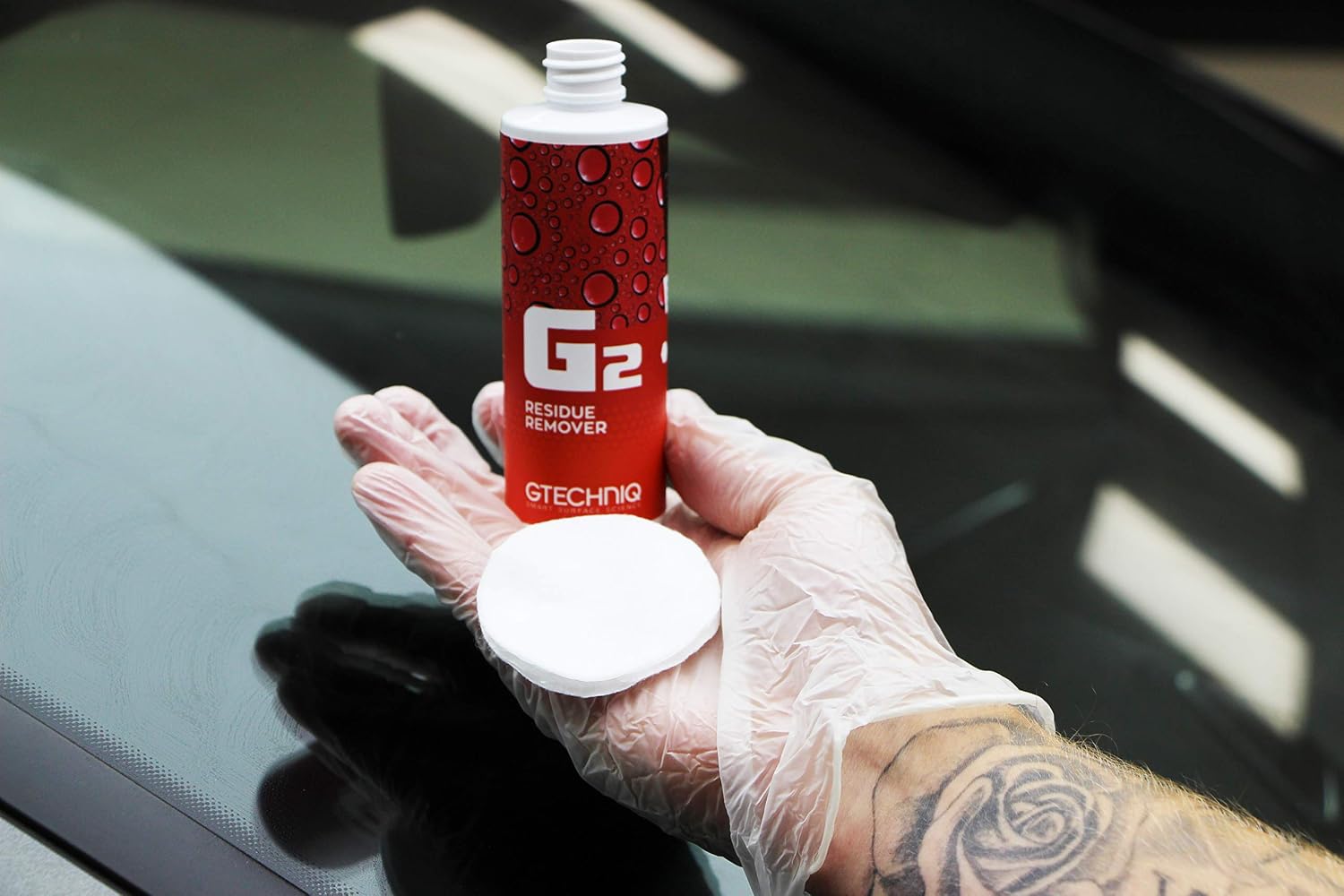 Gtechniq G1 Clear Vision Smart Glass 15ml - Hydrophobic Bonded Layer Improves Visibility, Reduces Smears, Repels Water, Easy To Clean - Lasts for 20,000 Miles, Perfect for Car Windscreen and Windows