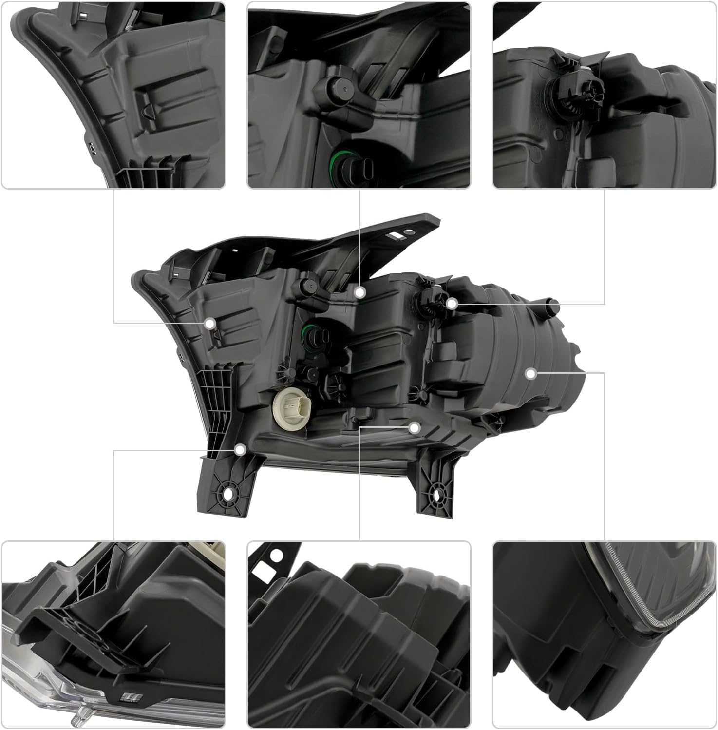 LED Headlight Assembly Compatible with 2021-2023Dodge Durango,Front 2021Durango headlights Headlamp Replacement