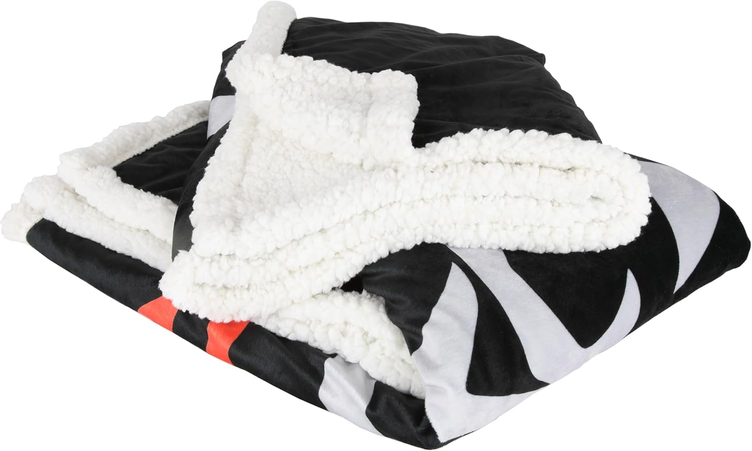 Detroit Shirt Company Dodge SRT Redeye Hellcat Sherpa Fleece Throw Blanket Supersoft and Warm 50" X 60"