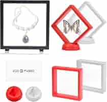 10 Cadres Flottants 3D - Pour Collections Et Souvenirs - Support Inclus