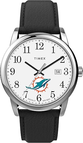Timex NFL Easy Reader - Reloj para hombre (1.496 in)
