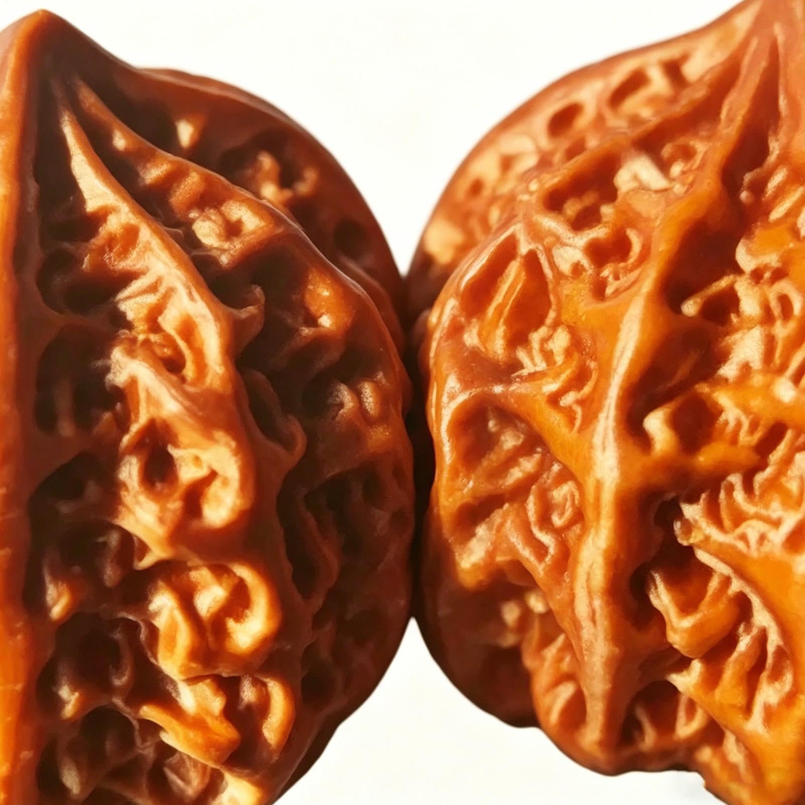 Empuñadura antideslizante de nogal natural, nueces tradicionales de mano y dedos, regalo para hombre