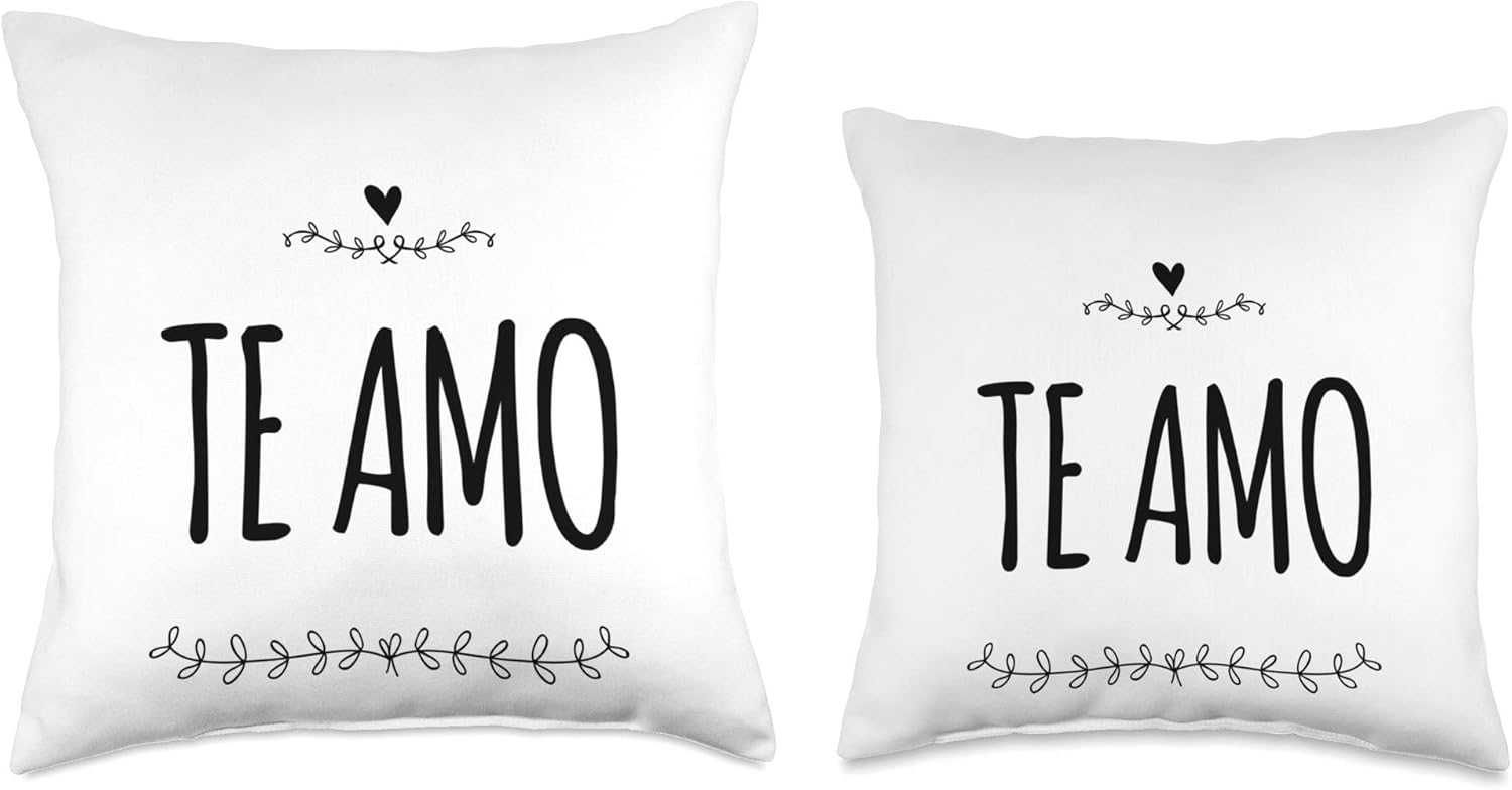 Te Amo Throw Pillow