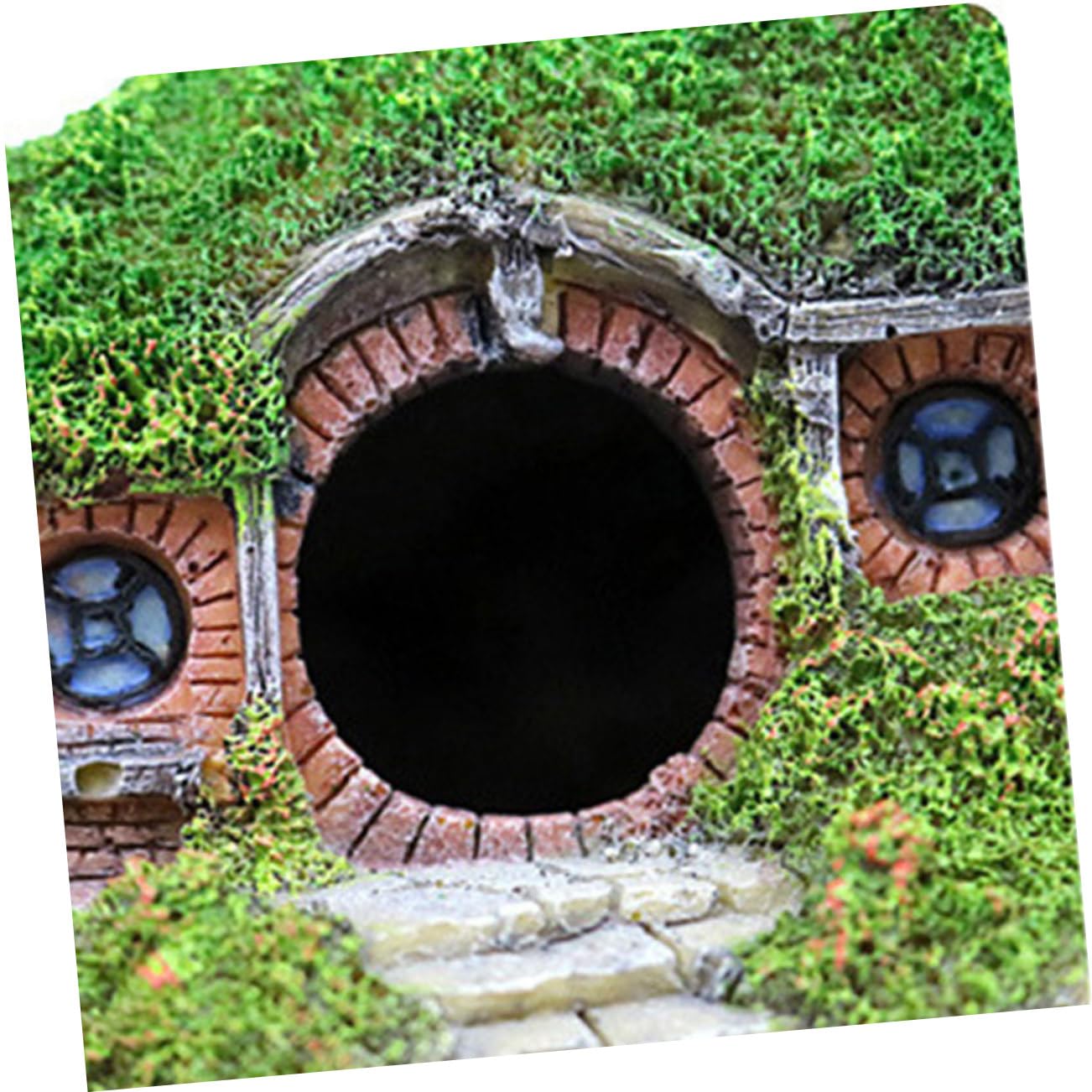 Toddmomy Decorazione per Acquario in Resina Simulata per Acquario d Acqua e Rifugio per Pesci Decorazione per Paesaggio per Rettili e Mini