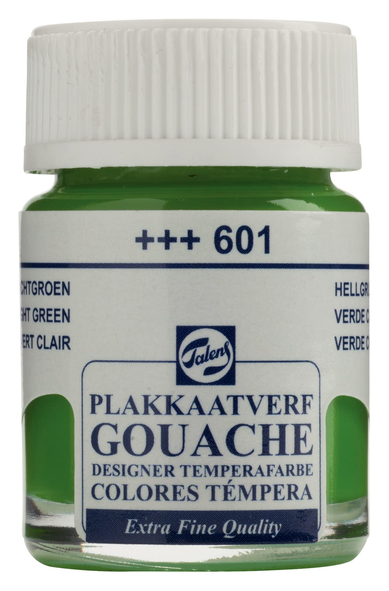 Talens Gouache Extra Fine Quality - Light Green 601-16 ml Bottle - Highly Pigmented Matt Finish - Smooth Consistency - Ideal for Artists and Designers