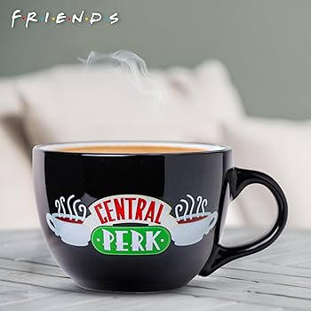Amazon.co.jp: Silver Buffalo FRIENDS Central Perk ブラック