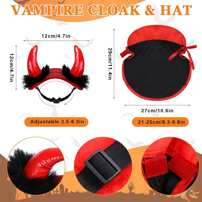 Disfraz de Halloween para Perro Pequeño - 6 Piezas miniatura 5