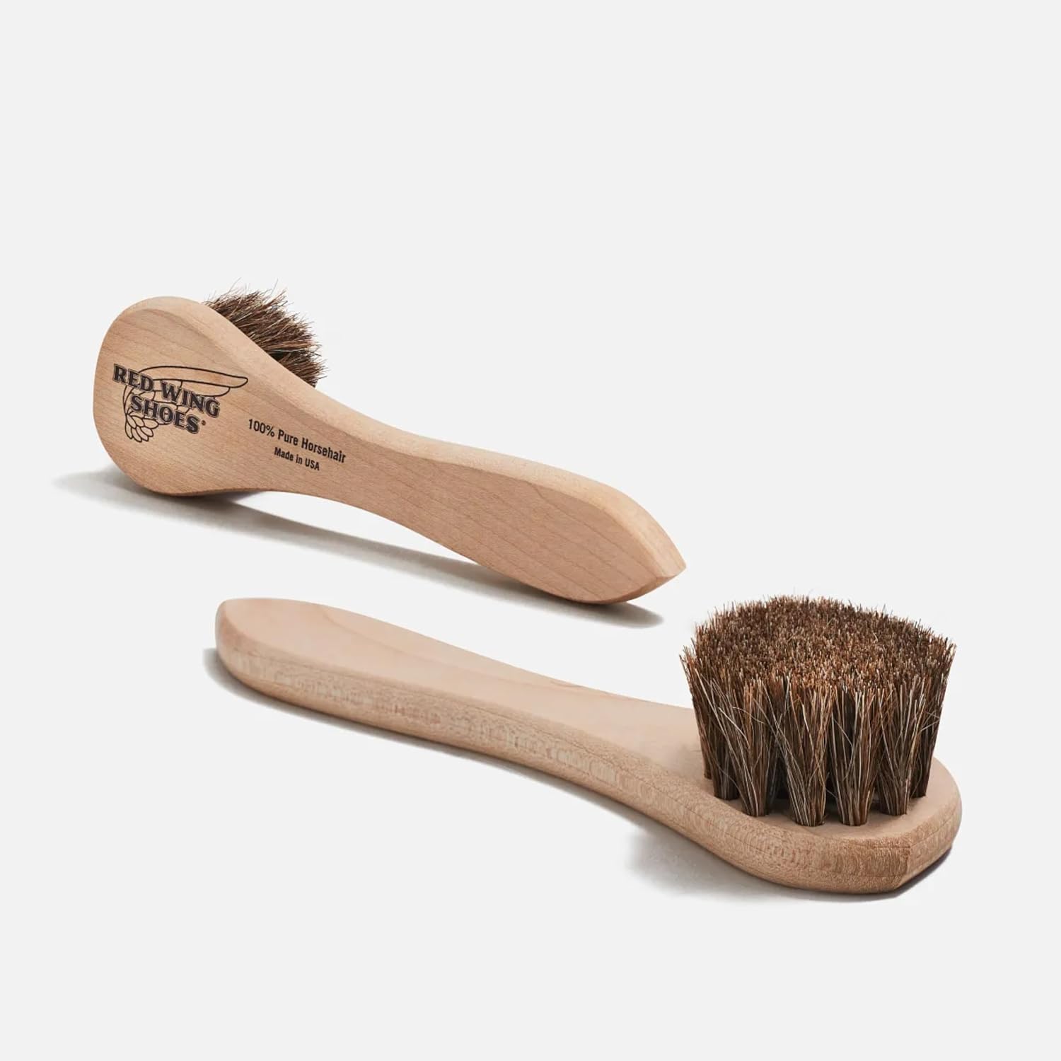 Red Wing Shoes Dauber Brush, 100% Horsehair Boot Brush, Leather Conditioner Brush