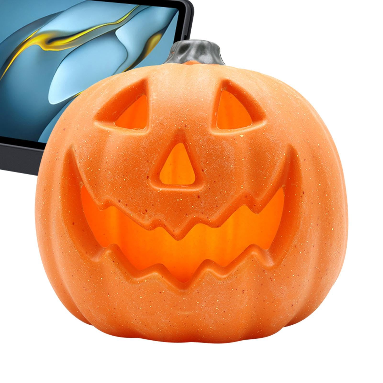 Halloween Decorations Pumpkin Lights - Cutout Pumpkin Jack-o-Lantern - Spooky Pumpkin Lamp for Festival Decoration, Yard, Garden, Trees, Patio, Lawn Decor, Party Favor