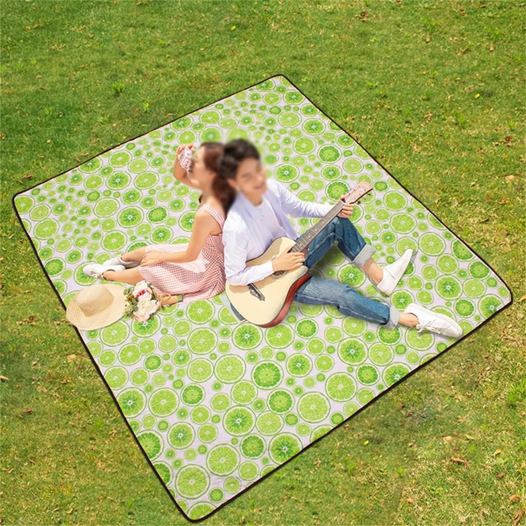 GRETD Outdoor Outing Picnic mat Lawn Camping Picnic mat Thickened Portable Picnic Cloth (Color : A, Size : 300 * 300cm) : Patio, Lawn & Garden