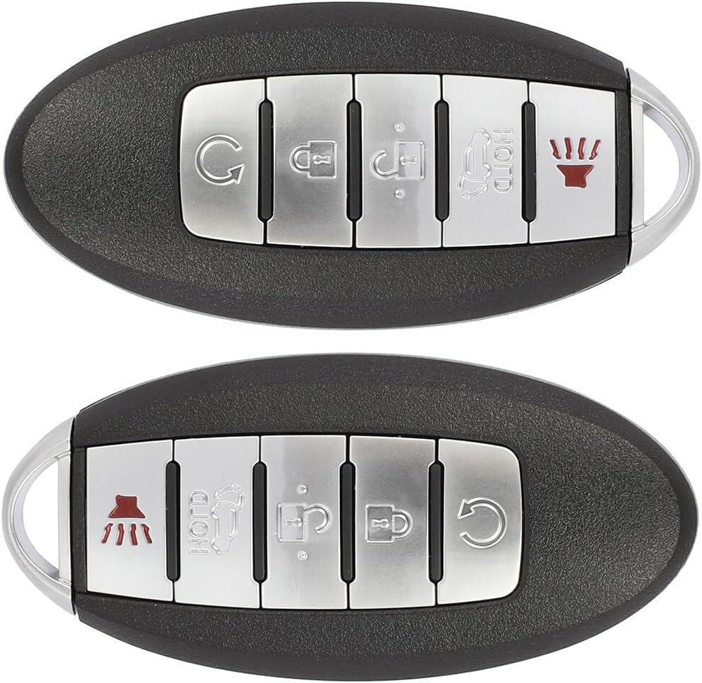 ECCPP 2X keyless Entry Remote Replacement 2015-2018 Fit for Nissan Murano 3.5L S180144308,KR5S180144014,285E35AA5A