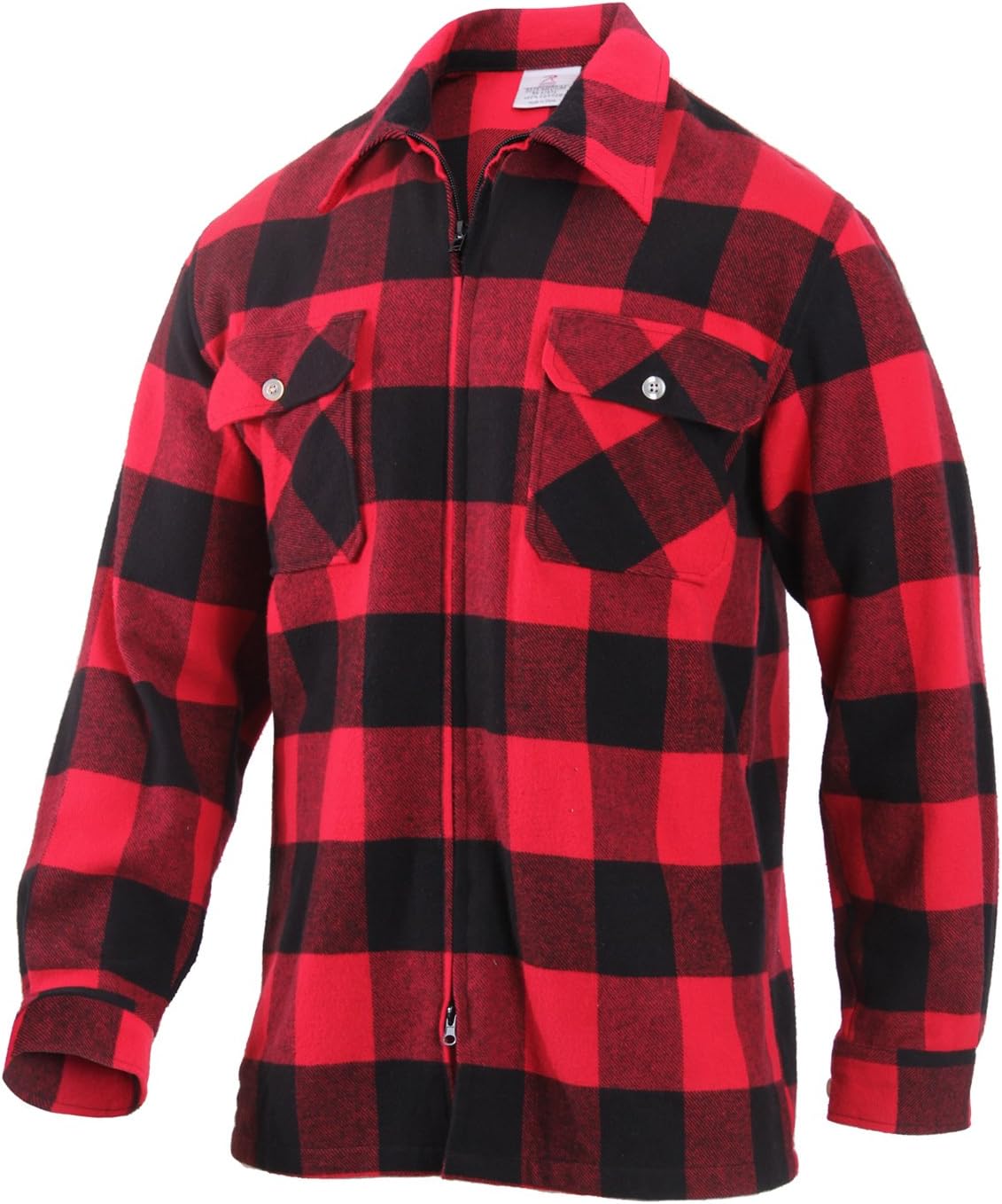Rothco Tactical Flannel Shirt - Ultimate Concealed-Ops EDC Long Sleeve Button Down Shirt