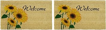 Rubber-Cal Sunflower Door Mat - Thumbnail 5