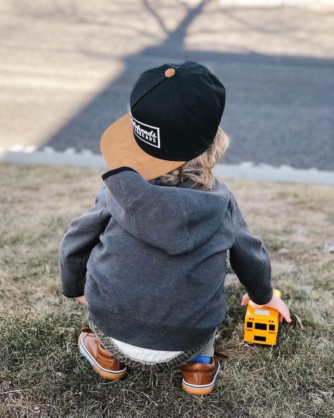 Miniatura 6 de Born to Love - Gorra de béisbol para niño y bebé con visera, en color blanco y azul