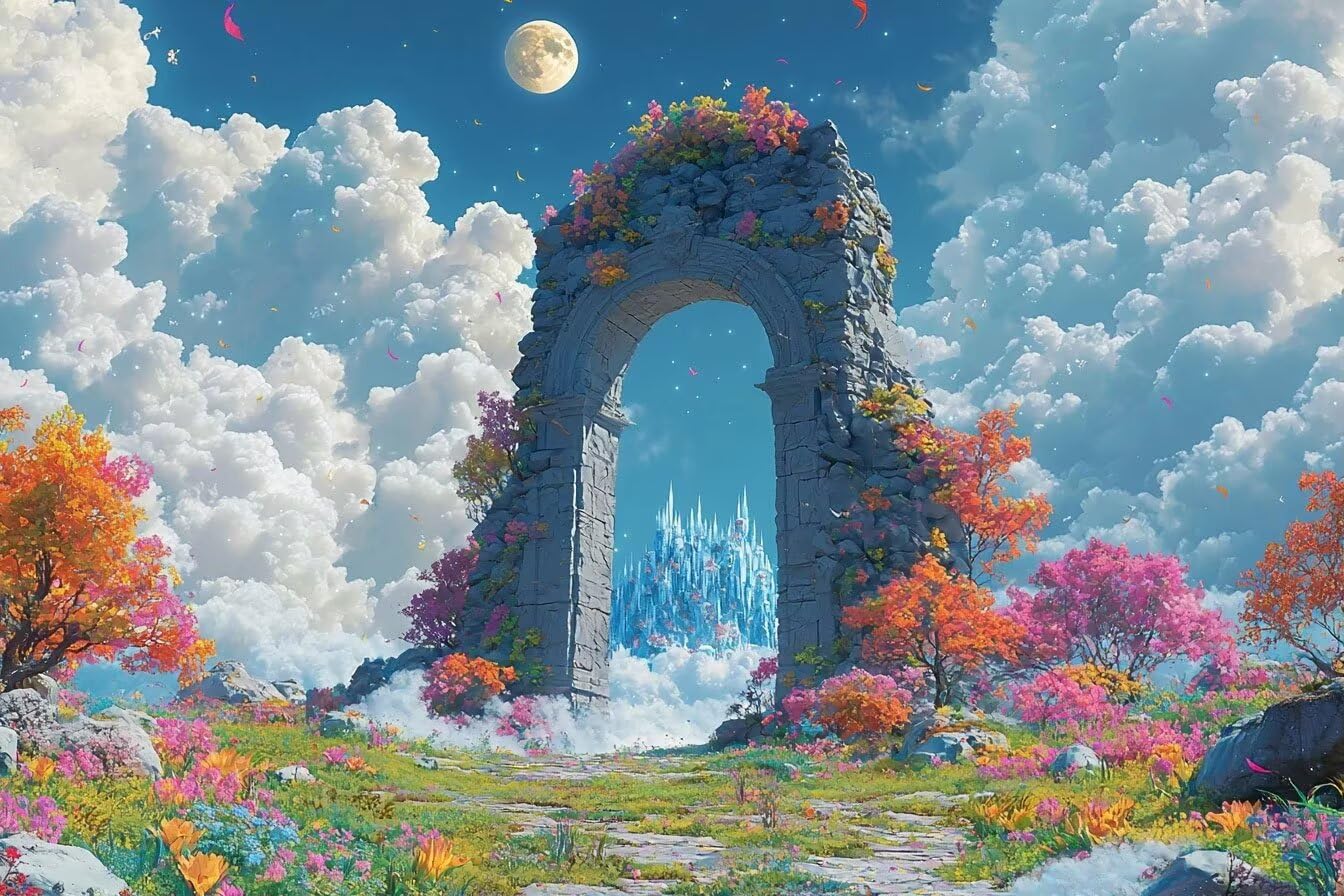 Kwadratowy obraz diamentowy Dream 60x80cm-36408