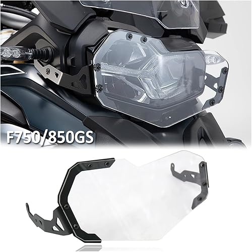 Miniatura 2 de ROBAUN PVC Motorcycle Headlight Guard Windshield Cover Fit for BMW F750GS F850GS F 750 850 GS 2017 2018 2019 2020 2021 Motorcycle Grille