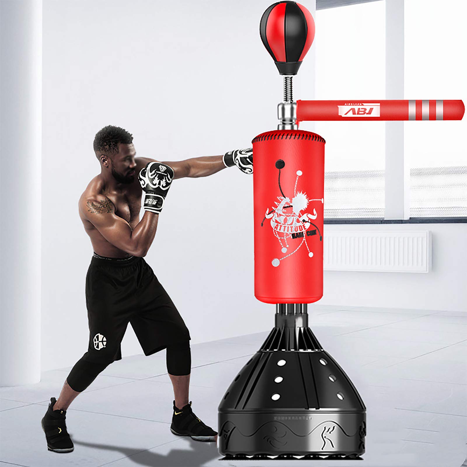 Boule De Boxe Réflexe - Améliore Tes Réflexes Et Ta Coordination à La Maison !