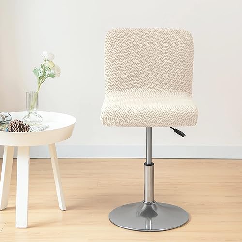 Miniatura 2 de HFCNMY Fundas para Taburetes de Bar con Respaldos, Paquete de 2 Fundas Elásticas para Sillas de Taburete de Bar, Fundas para Taburetes de Bar