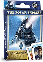 Vista 1 de MasterPieces Naipes Polar Express con licencia oficial - Baraja de 54 cartas para adultos