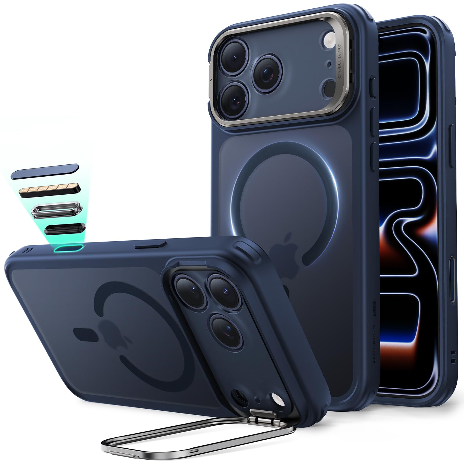 【デザイン受賞シリーズ！】ESR iPhone 17 Pro Max ケース M…