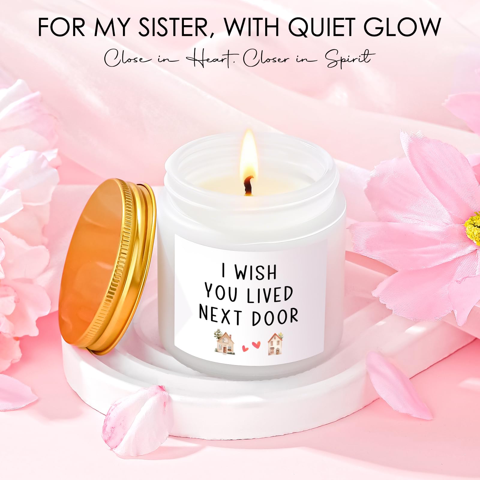 Sisters Gifts from Sister Birthday Gifts for Sisters Adult Funny Gift Ideas for Best Sister Ever Meaningful Gift for Siblings Cool Little Sis Present Set for Women Older Younger Sis Who Has Everything