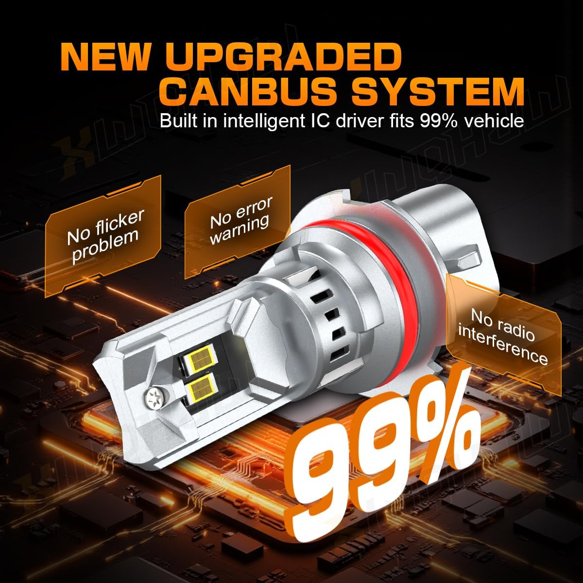 Lights for Ford F150 Bulbs Fog Lights 1997 1998 1999 2000 2001 2002 2003, Plug n Play, IP68 Waterproof, Canbus Ready, for Off Road Use, Pack of 4