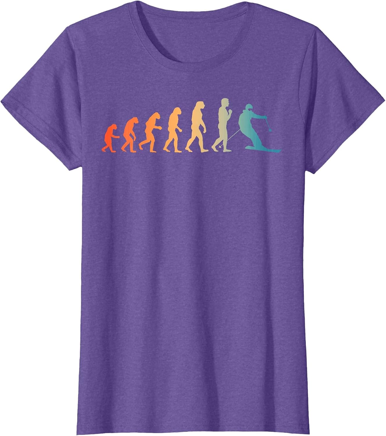 Cool Skiing Art for Men Women Skiing Themed Ski Lover Skier T-Shirt image 5