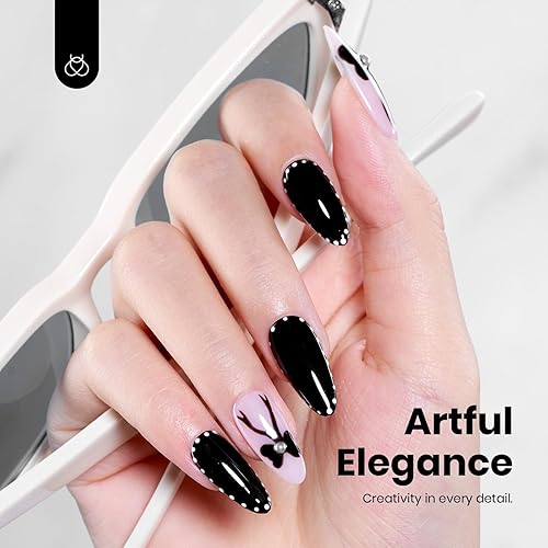 Miniatura 660 de Beetles - Esmalte de uñas en gel de 0.5 onzas fluidas (15ml), curado con lámpara LED, extracción por remojo, para arte de uñas, estética