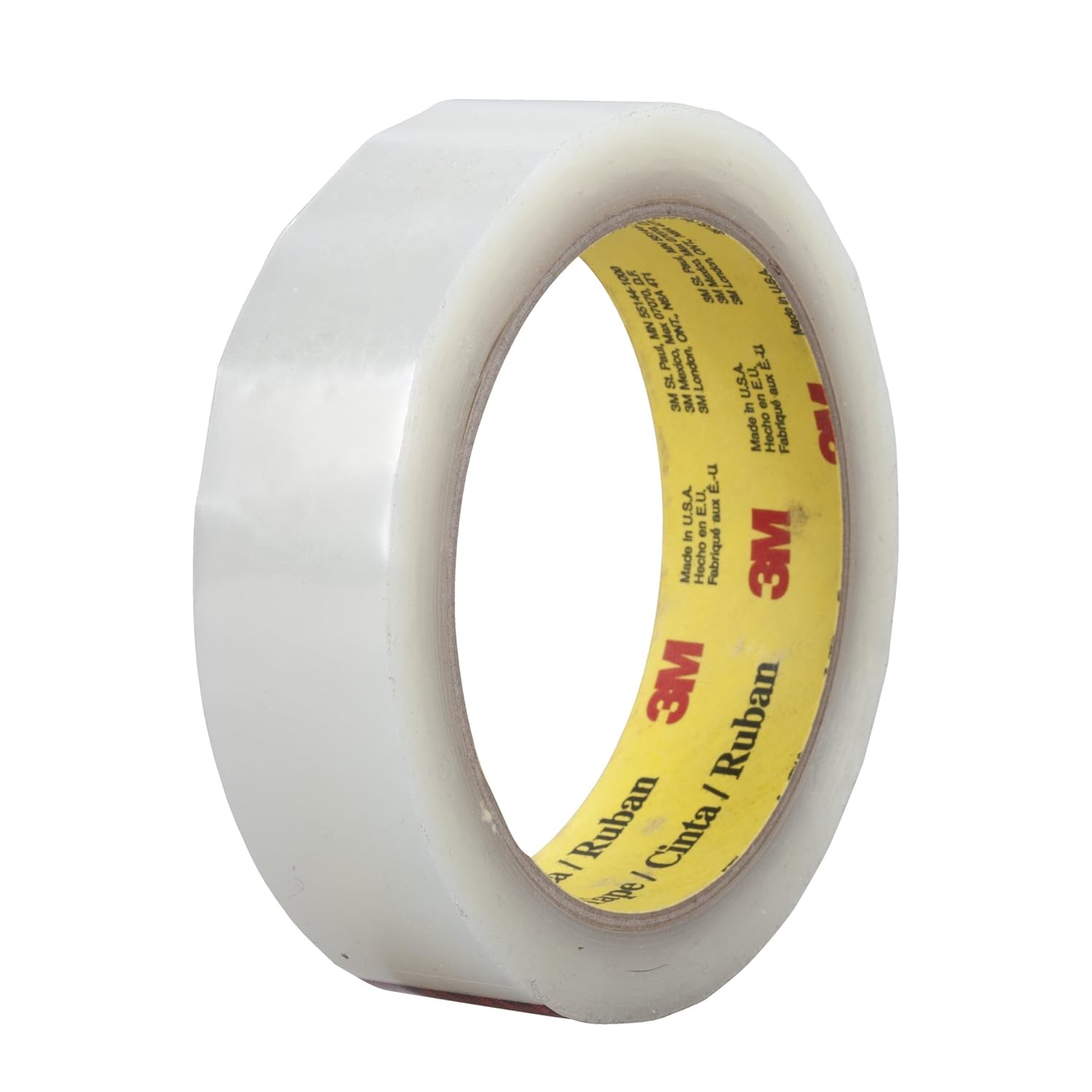 3M Polyester Film Tape 856, Transparent, 3/4 in x 72 yd, 48 per case