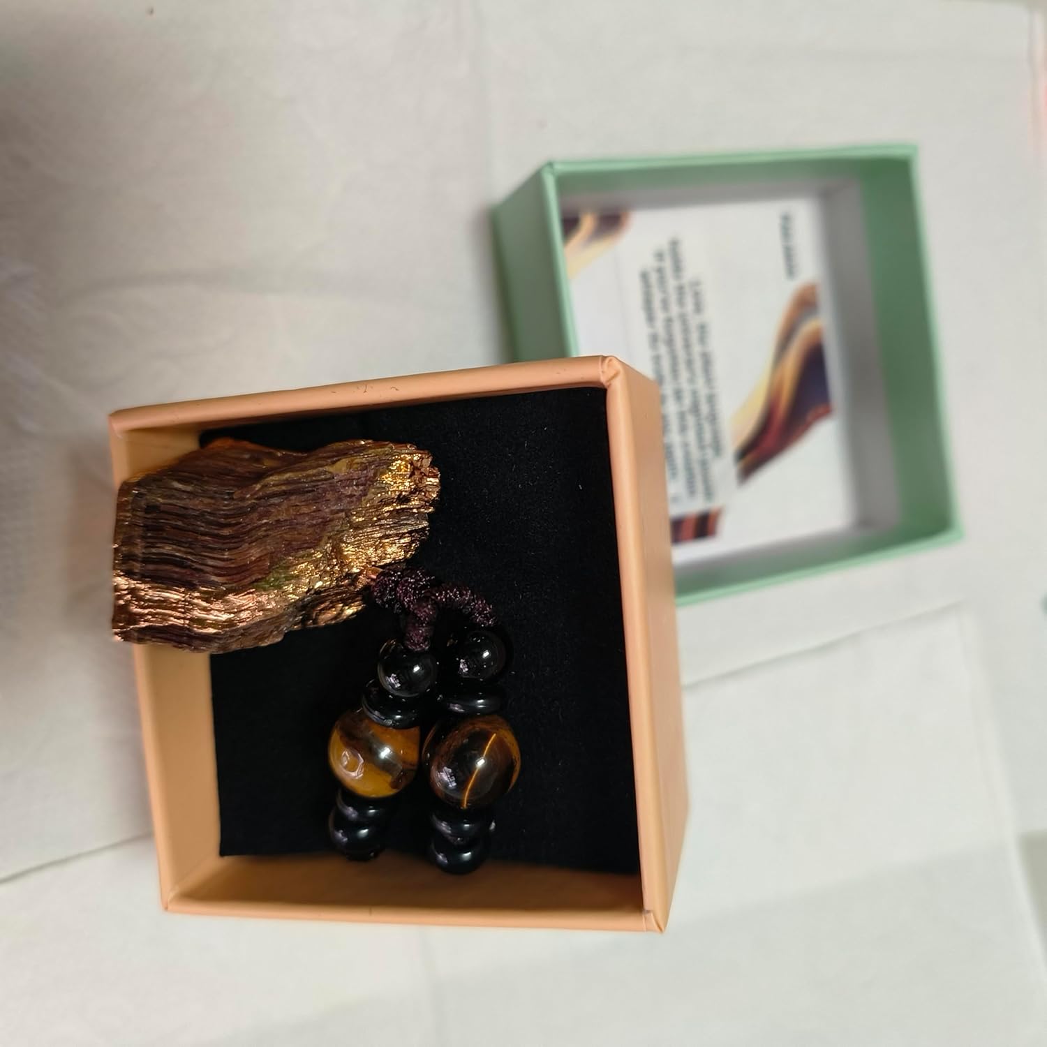 Tiger's Eye Necklace with Handmade Braided Rope, 26 Inches. – Natural Healing Stone Pendant Jewelry in Turtle, Feather, Wing & Oil Bottle Shapes, Boho Spiritual Style for Women and Men.