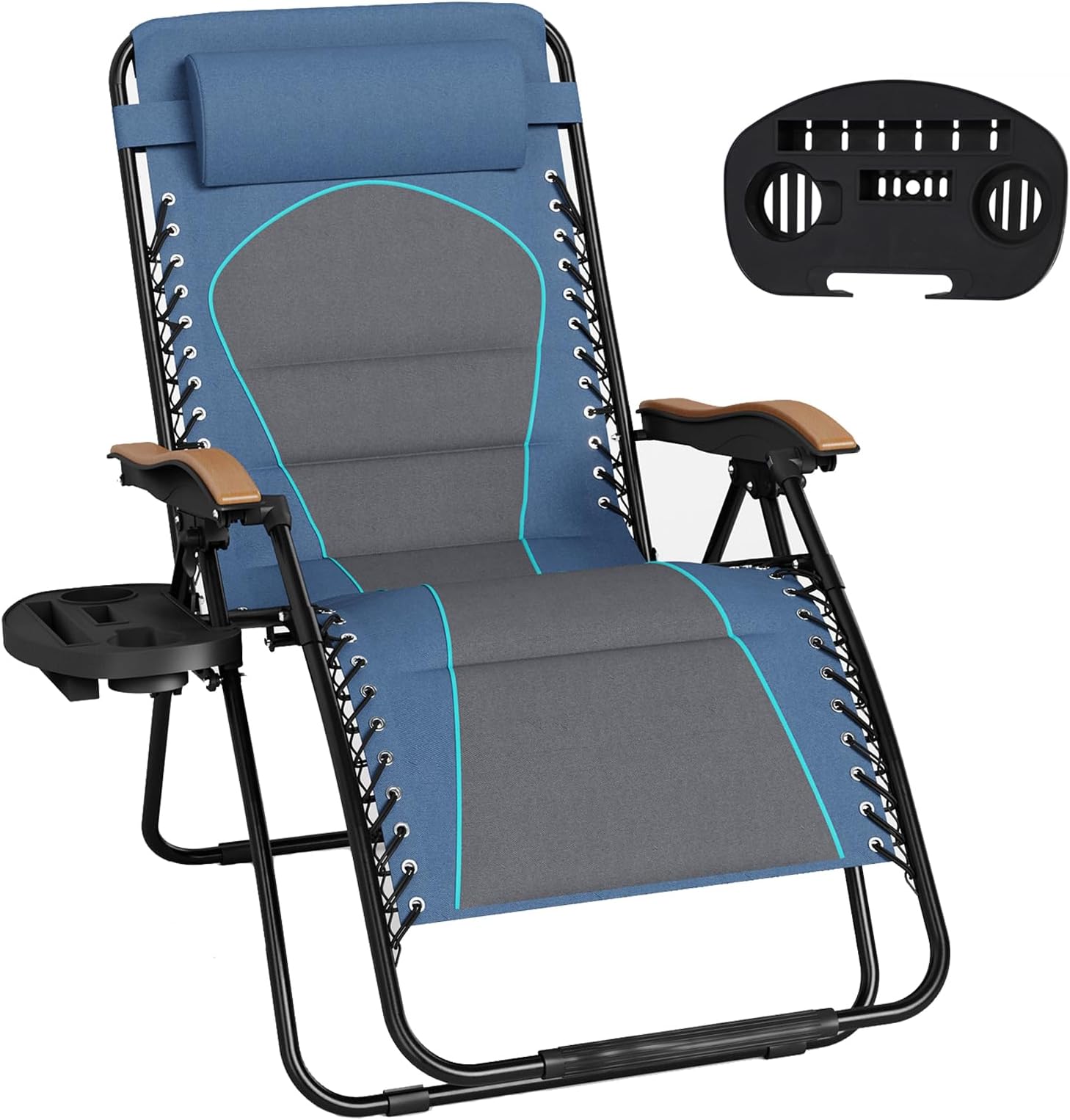 Amazon Basics Outdoor Padded Adjustable Zero Gravity