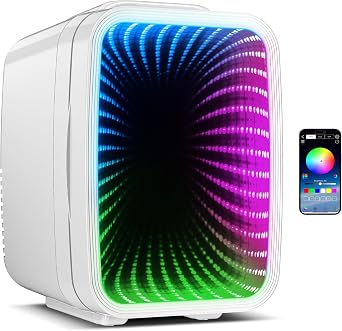BEICHEN Mini Fridge 4L/6 Can With APP Light Controller for Gaming Room