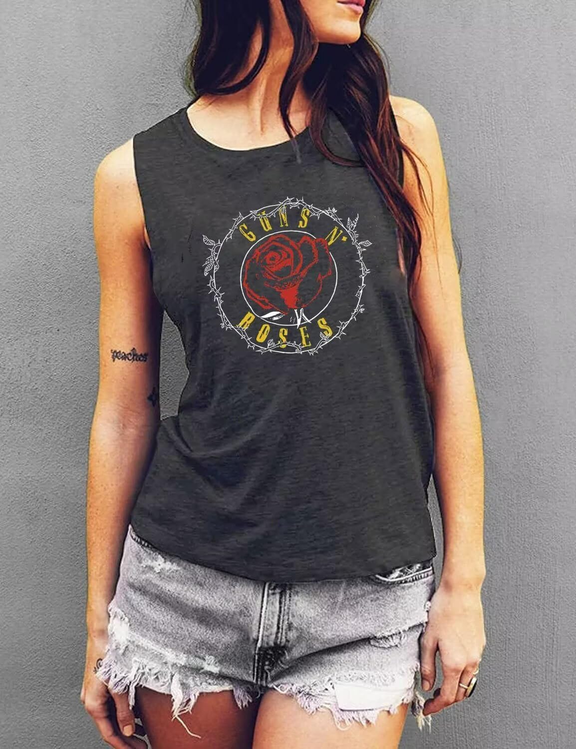 VKEGNIO Vintage Flower Tank Top Women Summer Graphic Sleeveless Tops Tank Bohemian Cute Print Casual Summer Shirts - Image 5