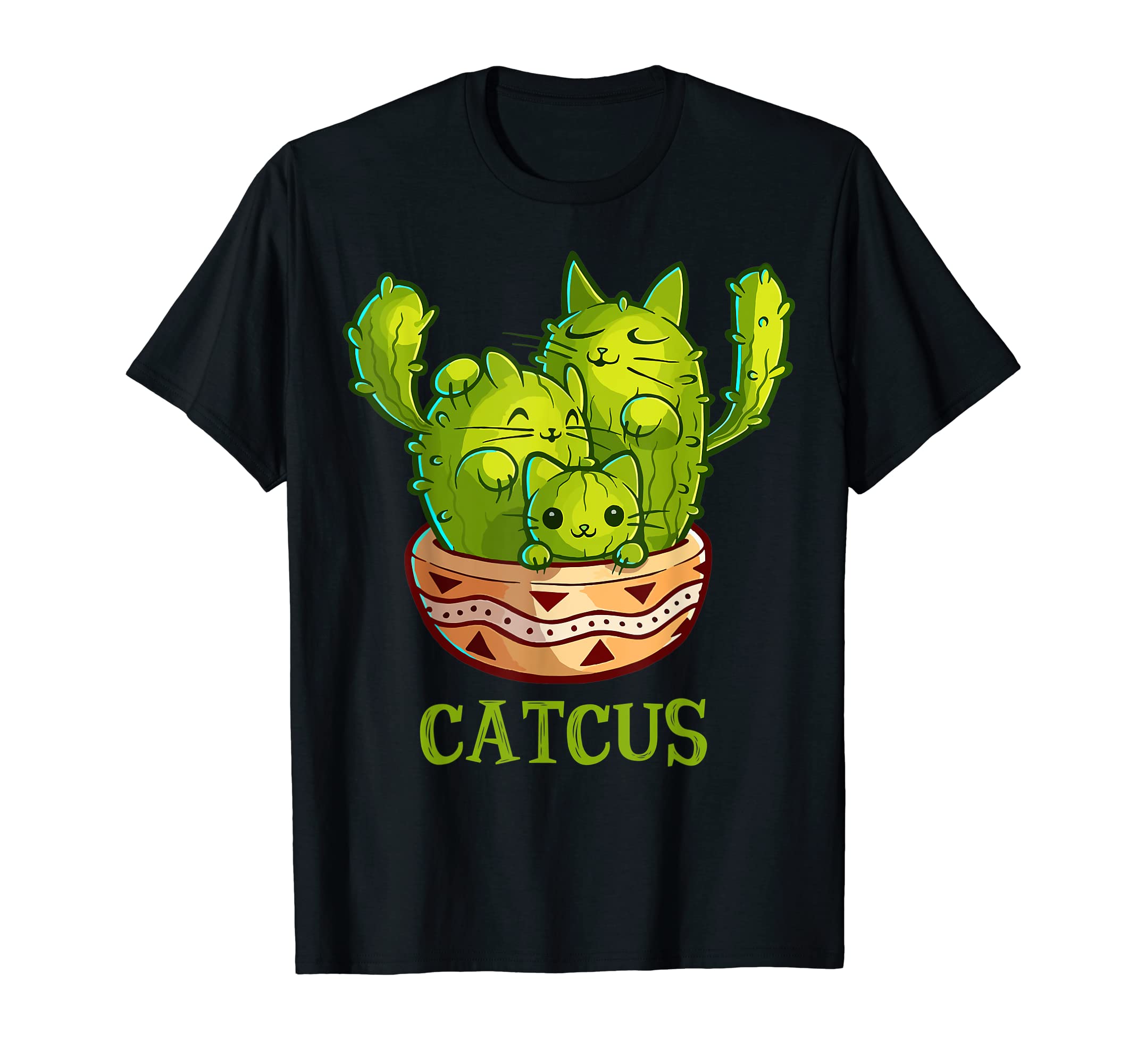 Cat Cactus Gifts Store CoCatcus Cute Cat And Cactus Mexican Cactus Cinco De Mayo T-ShirtOEKO-TEX STANDARD 100