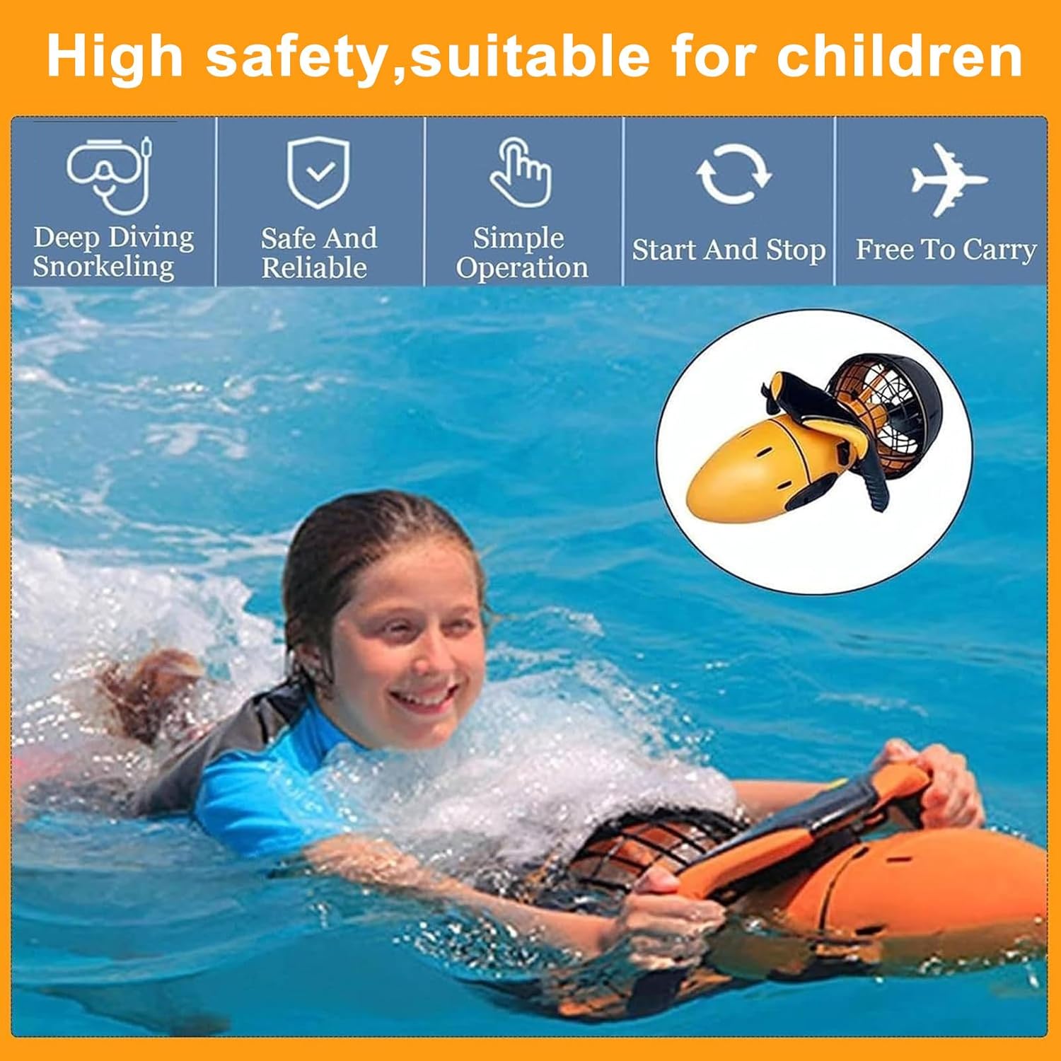 Marino battery scooter, underwater scooters, submarine scooters for water sports, diving, portable submarine propellers, 300 W 4 71fQUY84LSL. AC SL1500