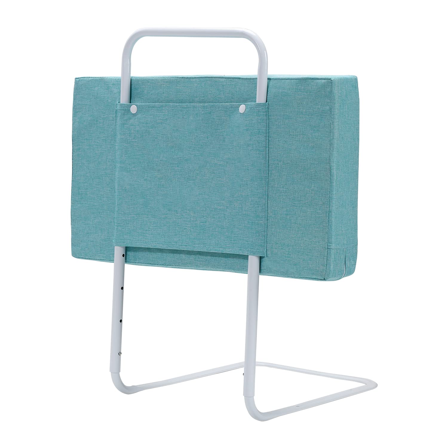 Eulenke Bettgitter - Kinderbettgitter 50 * 28 cm, Babybettgitter, höhenverstellbarer 5-Loch-Schutz, weiche Anti-Fall-Bettbarriere für Familienbetten und Babybetten, grün