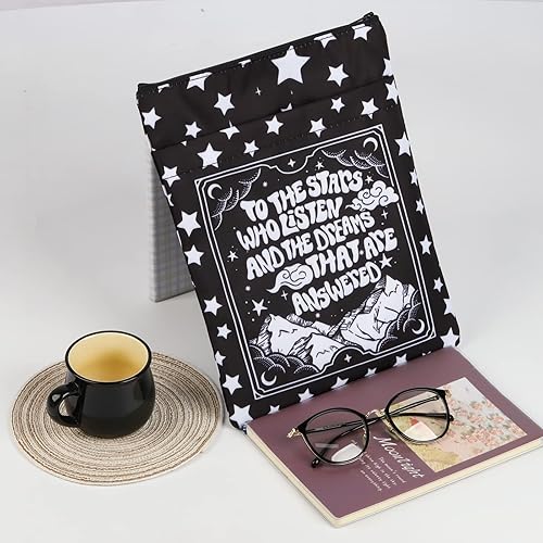 Miniatura 4 de JNIAP ACOTAR - Funda de libro inspirada en Acotar Velaris, regalo de Acotar, mercancía de Acotar, regalos para amantes de los libros, fundas para