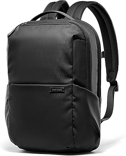 Muzee Mochila ligera para viajes de negocios, mochila impermeable para laptop con funda protectora digital, bolsillos ocultos y cremalleras YKK,