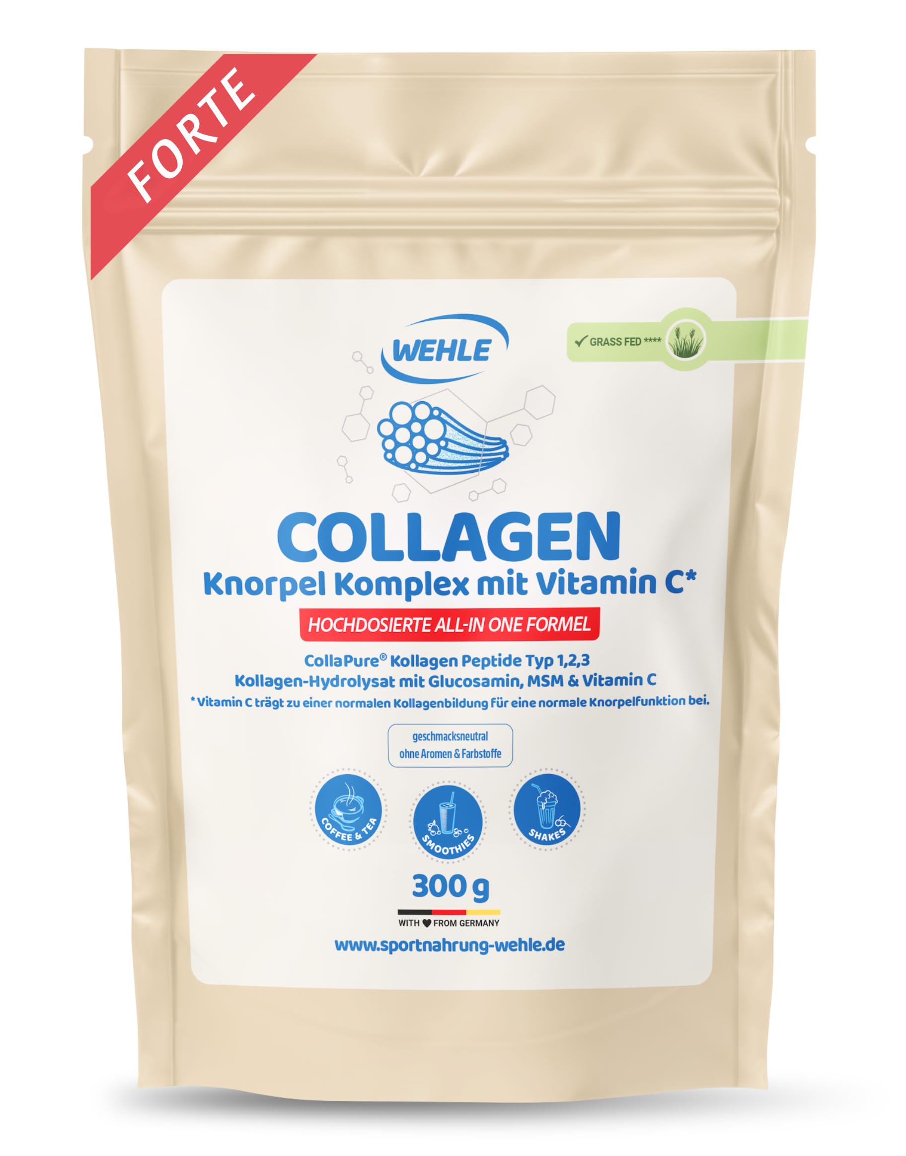 Wehle Knorpel Komplex mit Vitamin C, MSM & Glucosamin