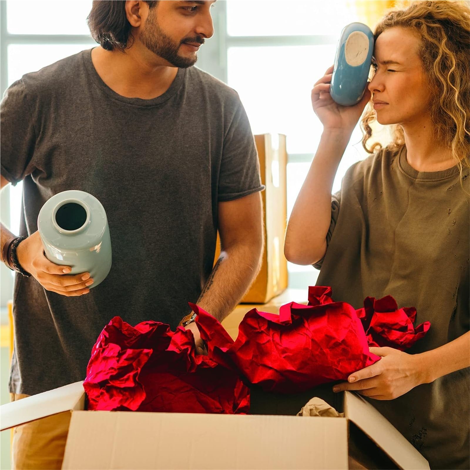 2 Rollen Geschenkpapierrolle für Valentinstag, Hochzeit