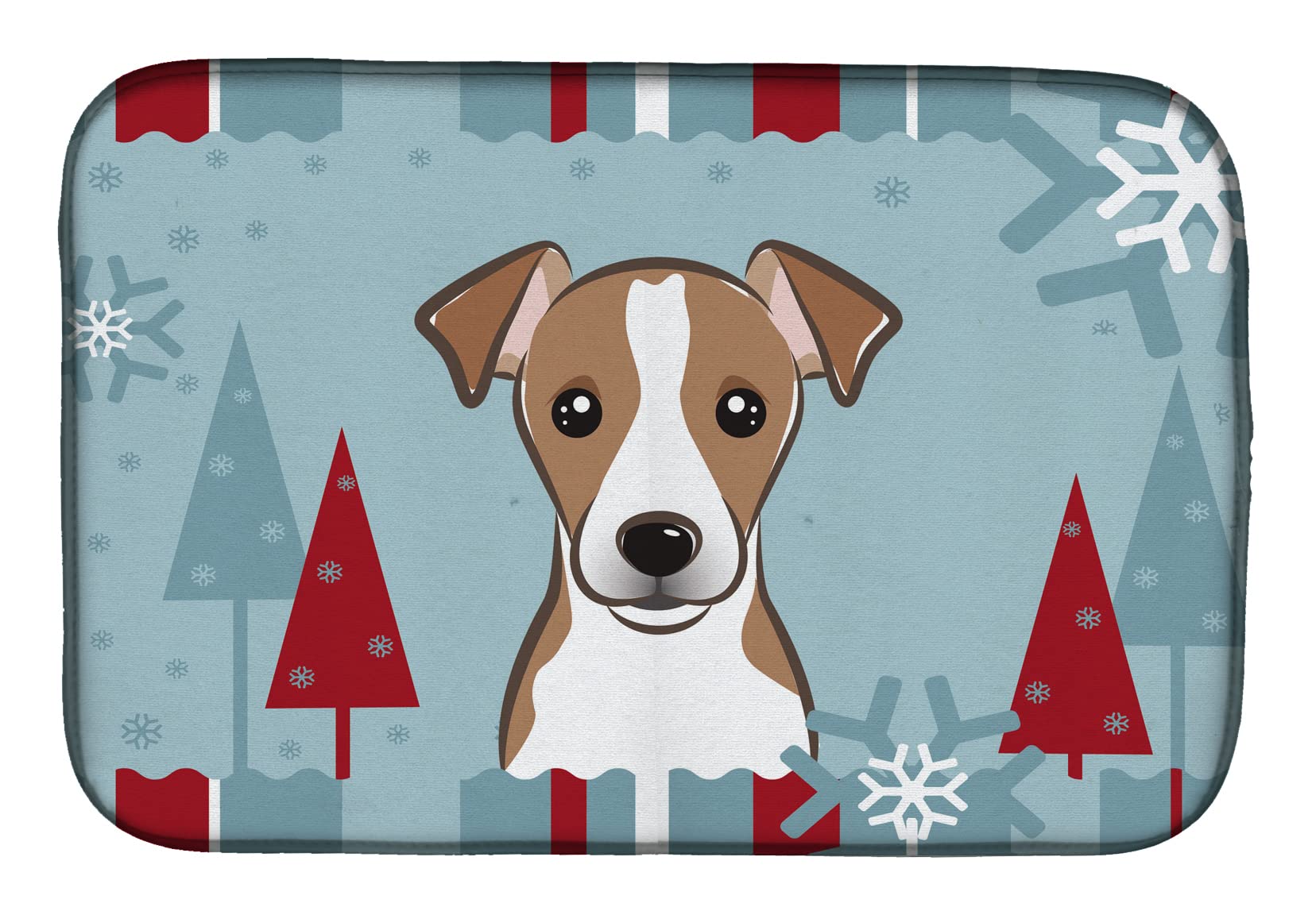 Tapis de séchage Jack Russell Terrier Caroline's Treasures BB1756DDM 35x53cm
