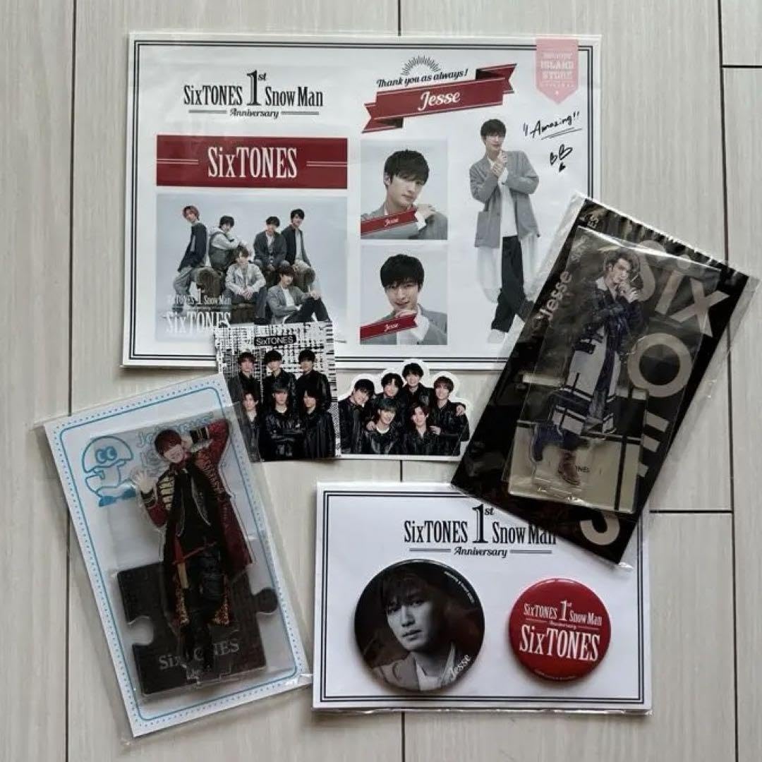 Amazon.co.jp: ジェシー SixTONES アクリルスタンド アクスタセット 16  