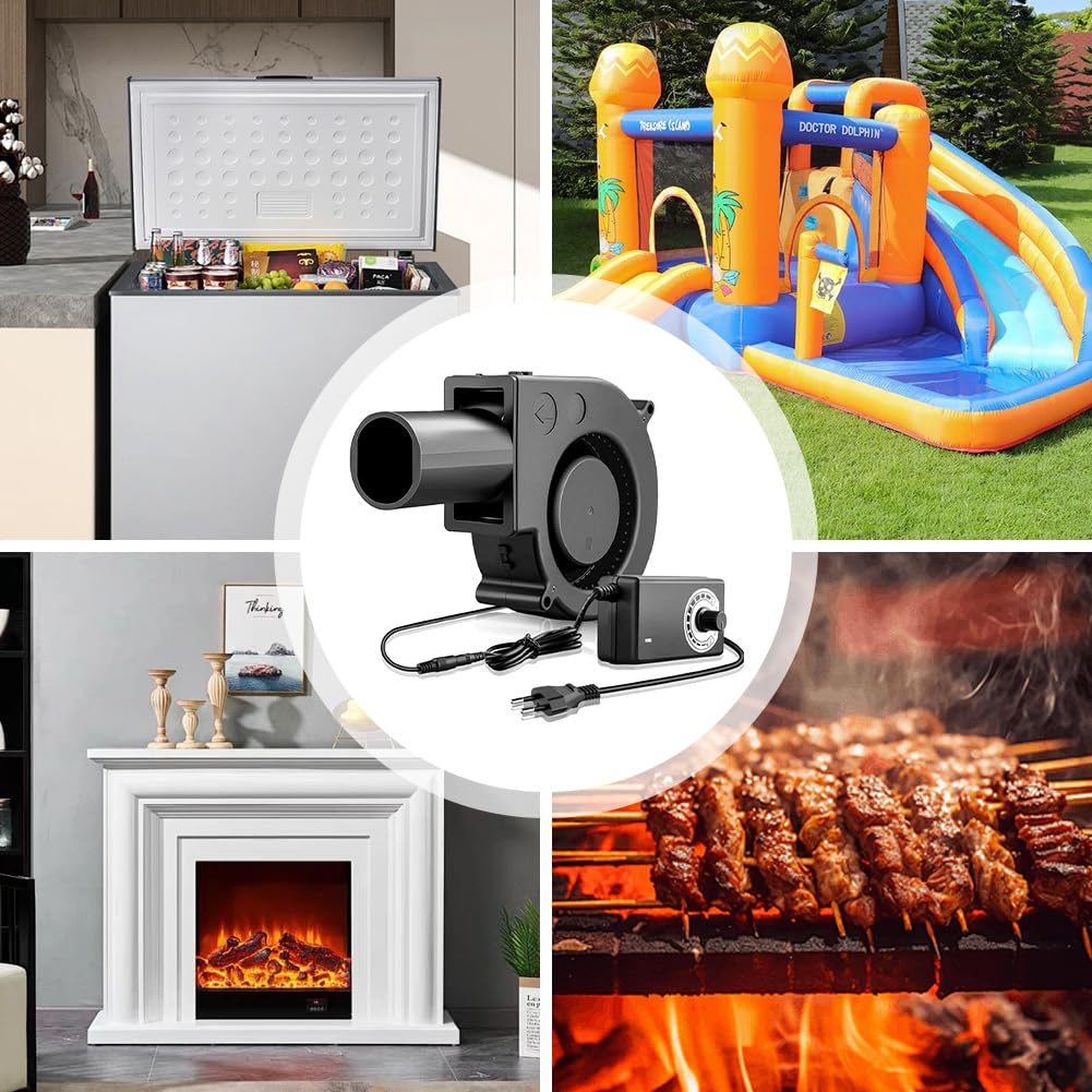 Ventilatore Radiale 220V Con Regolatore Di Velocità - 12V, 58 CFM, Per Raffreddamento - Foto 7